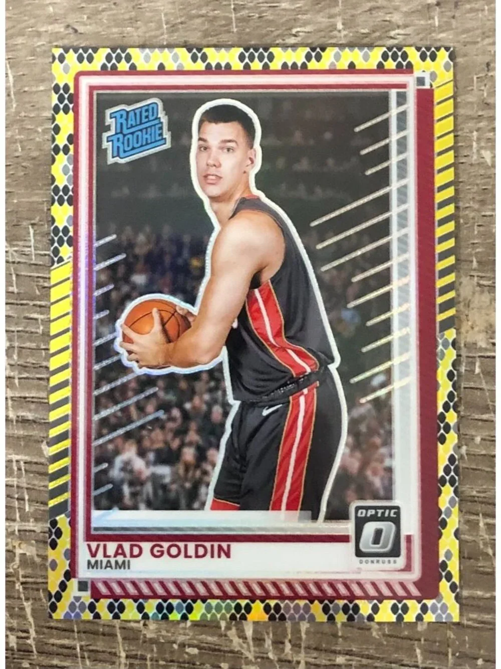 2025-26 Donruss Vlad Goldin Optic Rated Rookie Snakeskin SSP #100 Case Hit